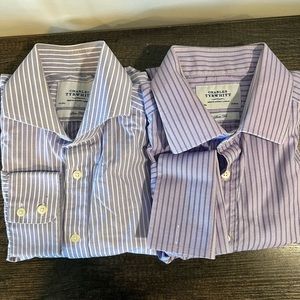 2 SLIM FIT CHARLES TYRWHITT SHIRT